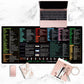 ⌨️🎨Tappetino da scrivania antiscivolo e resistente alle macchie per ufficio🧵🧶