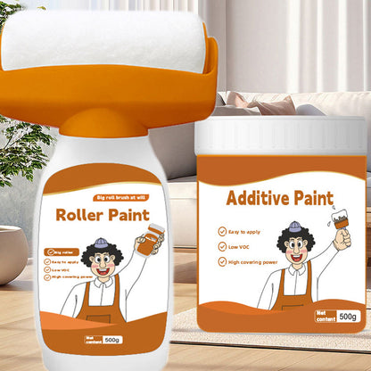 🛠️🎨Vernice per ritocchi e riparazioni murali con rullo