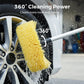 🚗SCONTO DEL 50% IN QUESTO MOMENTO! Spazzola estensibile per il lavaggio dell'auto con manico lungo, spazzola di pulizia ruotabile a 360 gradi con flusso d'acqua integrato, setole morbide che non graffiano per il lavaggio degli esterni dell'auto