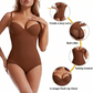 👙🌸✨Body modellante con reggiseno | snellente arricciato - vita regolabile