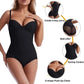 👙🌸✨Body modellante con reggiseno | snellente arricciato - vita regolabile