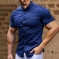 👔⚡SCONTO DEL 50%! | Camicie da uomo no stiro: senza stiratura, senza pieghe e comode tutto il giorno!