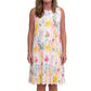 💥 Sconto speciale 50%💥 Abito plissettato senza maniche con stampa floreale da donna