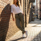 Pantaloni da jogging da donna con più tasche
