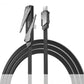 Cavo di ricarica rapida 2 in 1 con supporto per cellulare