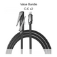 Cavo di ricarica rapida 2 in 1 con supporto per cellulare