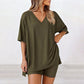 2026 Women's Summer Casual Loose Two-Piece Casual Suit