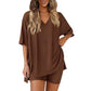 2026 Women's Summer Casual Loose Two-Piece Casual Suit
