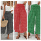 💥 Oggi con il 50% di sconto! Pantaloni da donna a vita alta, dalla linea morbida e a gamba larga: snellenti, comodi e chic