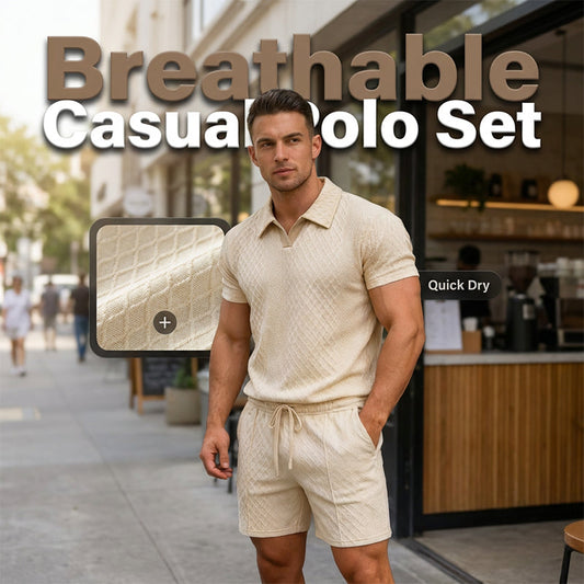 📢New Arrivals & Special Offers⏰Breathable Knit Casual Set – Wrinkle-Free, Relaxed Fit