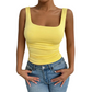 Women's Casual Square Neck Tank Top