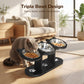 ⏳Time-Limited Special🐾 Anti-Slip Elevated 3-Bowl Pet Feeder! 🍲🐶🐱