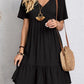 【S-3XL】👗Loose Casual Tie Waist Flowy Dress
