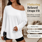 Women's Off-Shoulder Long Sleeve Casual Top