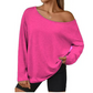 Women's Off-Shoulder Long Sleeve Casual Top