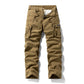 Pantaloni cargo tattici da uomo in cotone