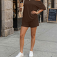 Women's 2-Piece Off-Shoulder Loungewear Set
