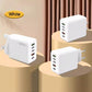 Caricabatterie rapido da 120 W con 5 porte