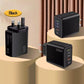 Caricabatterie rapido da 120 W con 5 porte