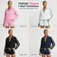 Women's Casual Half-Zip Pullover & Drawstring Shorts Set