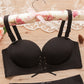 👙 50% OFF NOW! 💫 Detachable-Strap Non-Mark Gathering Bra – Adjustable Fit, Dual-Wear & Breathable ✨