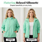 Women's Casual Lightweight Hooded Jacket