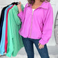 Women's Casual Lightweight Hooded Jacket