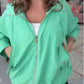 Women's Casual Lightweight Hooded Jacket
