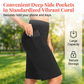 Women's High-Waist Shorts with Pockets