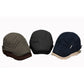 Cappellino piatto regolabile e traspirante da uomo