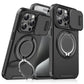 Custodia premium con supporto ad anello per iPhone