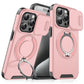 Custodia premium con supporto ad anello per iPhone