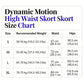 Women’s Casual High Waist Pleated Skort