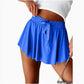 Women’s Casual High Waist Pleated Skort