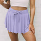 Women’s Casual High Waist Pleated Skort