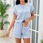 Effortless Chic Striped Lounge Set