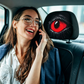 🔥 Offerta Speciale – Copripoggiatesta per Auto "Occhio Rosso Spettrale"