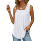 Canotta Donna con Scollo Quadrato | Top Estivo Senza Maniche