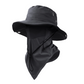 Cappello da pescatore traspirante con mascherina rimovibile