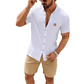 Summer Casual Button-Up Shirt for Men