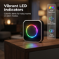 ⏰🎁Campanello wireless con luce LED a 7 colori