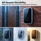 ⏰🎁Campanello wireless con luce LED a 7 colori