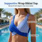 🏖️Summer Hot Sale - ONLY ￡12.99!!⚡50K+ SOLD!🌞🌊Two-Piece Color Block & Stripe Bikini Swimsuit