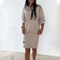 Abito Felpa Donna Casual a Girocollo