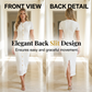 French Retro Slim Button-Down Dress
