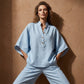 💃 RISPARMIA IL 50% 📢 Set di moda donna 🔥 Collo alto + pantaloni a gamba larga – elegante, di alta qualità e perfetto per tutti i giorni ✨