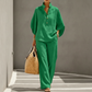 💃 RISPARMIA IL 50% 📢 Set di moda donna 🔥 Collo alto + pantaloni a gamba larga – elegante, di alta qualità e perfetto per tutti i giorni ✨