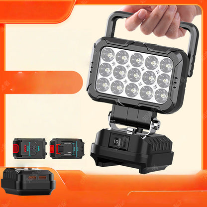 Lampada da lavoro a LED portatile con rotazione a 180°