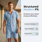 Men's Shirt & Shorts 2-Piece Set