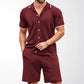 Men's Shirt & Shorts 2-Piece Set